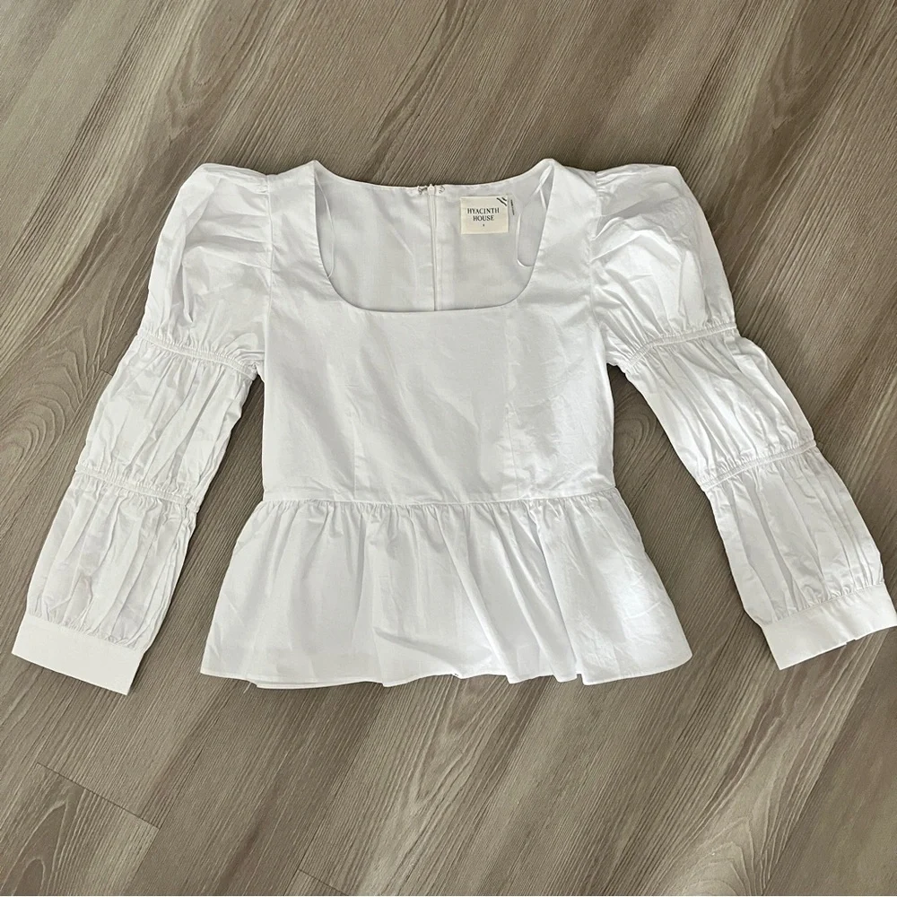 NWOT Tuckernuck White Blouse Top